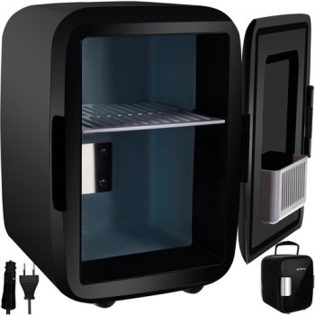 Case 79888 mini šaldytuvas ir šildytuvas, 4L, 220V/12V, juodas