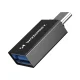 USB-C į USB-A 3.2 10Gb/s adapteris Wozinsky W10GY1S, juodas