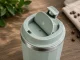 Termopuodelis su siurbtuku 380 ml, žalias