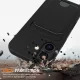 Juodas TPU dėklas su kortelių dėklu ir dirželiu skirtas iPhone 17