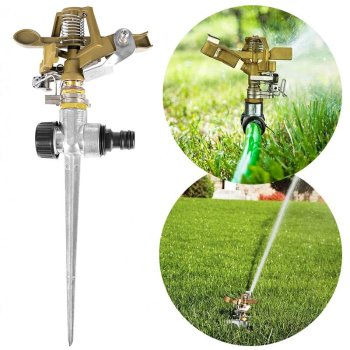 Gotel Q41A Pulsating Metal Garden Sprinkler