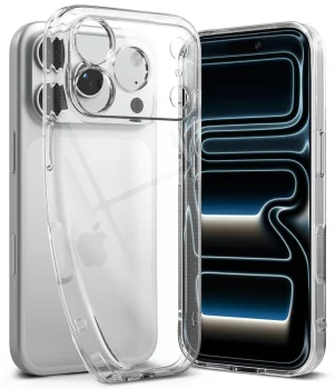Dėklas Ringke Air telefonui iPhone 18 Pro Max / 17 Pro Max, skaidrus