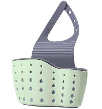 Kitchen Sink Organizer AG568D, Green/Grey