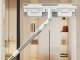 2-in-1 Telescopic Window and Floor Squeegee with Microfiber