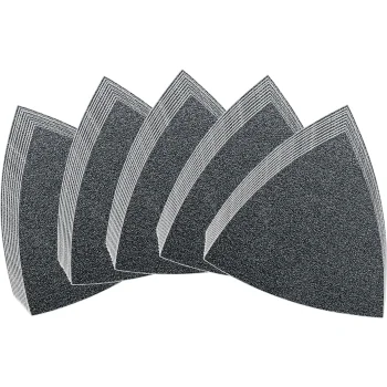 Fein trikampių šlifavimo lapų rinkinys, 80 mm, 50 vnt. (K60–K240)
