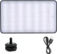 PULUZ Pocket RGB LED foto ir vaizdo šviestuvas, juodas