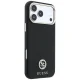 Dėklas Guess iPhone 18 Pro / 17 Pro Grained Round Strass MagSafe, juodas