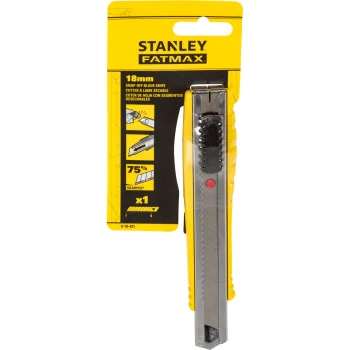 Nulaužiamų geležčių peilis Stanley FatMax 0-10-421, 18 mm