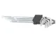 Šešiakampių ir Torx raktų komplektas 1.5-10 mm, T10-T50, 9 vnt.