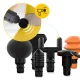 Massage Gun Attachment Set 4FIZJO, 8 pcs, 18 mm