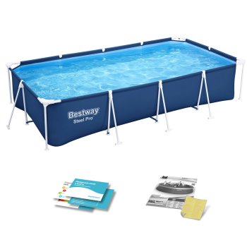 Karkasinis baseinas Bestway 56405N, 400x211x81 cm