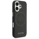 Guess Perforated 4G MagSafe dėklas, skirtas iPhone 17 - juodas