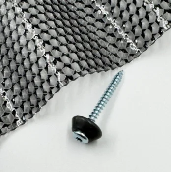 Fastening Screws for Wood with Gasket MK PC DIAMONDS 5x50 mm, Grey, 50 pcs