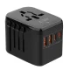 Universalus kelioninis adapteris Tech-Protect TA200 EU / UK / US / AU, juodas