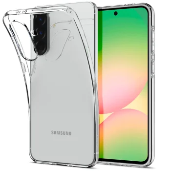 Spigen Liquid Crystal dėklas skirtas Samsung Galaxy A56 5G permatomas