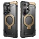 Dėklas Supcase UB Grip Mag MagSafe skirtas Samsung Galaxy S26 Ultra - Black/Brown