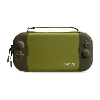 Plonas dėklas Nintendo Switch 2 TOMTOC FancyCase-G05, žalias