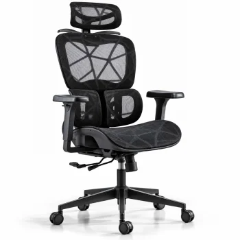 Ergonomic Office Chair Sofotel Altis with Footrest, Black