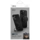 Uniq Keva Air dėklas iPhone 16 Pro Max telefonui, juodas (carbon black)