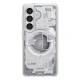 Spigen Ultra Hybrid Mag MagSafe Case for Samsung Galaxy S26+ Zero One Clear White
