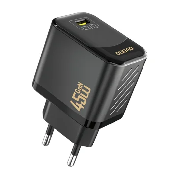 Dudao A28 45W GaN USB-C įkroviklis, juodas
