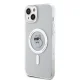 Karl Lagerfeld dėklas iPhone 15 Plus telefonui IML Choupette MagSafe, skaidrus