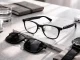 Smart Bluetooth Glasses with Speakers and Sunglasses Clip-on, Black