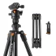 K&F Concept K234A0 stovas su BH-28L rutuline galvute ir telefono laikikliu
