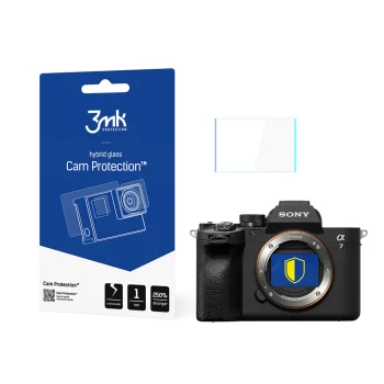 Hibridinis apsauginis stiklas 3mk Cam Protection, skirtas Sony A7 IV