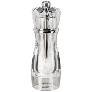 Druskos malūnėlis Peugeot Vittel, 16 cm, skaidrus