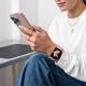 Tech-Protect Silicone dirželis Apple Watch 44 / 45 / 46 / 49 mm, rožinis