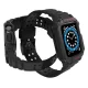 Apsauginis dėklas su dirželiu Apple Watch 38/40/41mm, Juodas