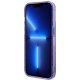 Guess dėklas iPhone 14 Pro telefonui Glitter Gold MagSafe, violetinis