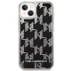 Karl Lagerfeld dėklas iPhone 14 Plus telefonui, juodas