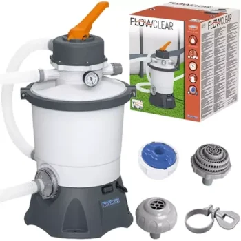 Bestway 58515 Sand Filter Pump for Pools, 3028 l/h