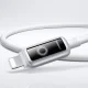 Joyroom S-A55 StarFlight USB-C - Lightning laidas 30W 1.2m, baltas