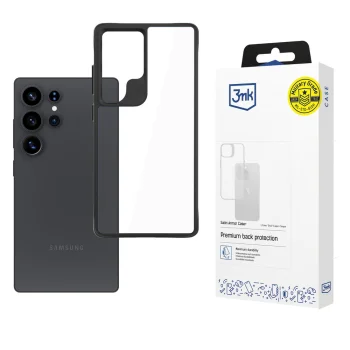 3mk Satin Armor Case+ for Samsung Galaxy S25 Ultra Transparent