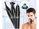 Rechargeable 3-in-1 Trimmer for Nose, Ears, Beard, and Eyebrows, Black