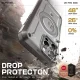 Supcase UB Pro Mag MagSafe dėklas iPhone 16 Pro Max, pilkas