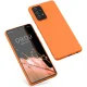 Silikoninis apsauginis dėklas Samsung Galaxy A22 4G, raudonas