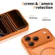 Tech-Protect Magpeak MagSafe CC Case for iPhone 17 Pro, Transparent Orange