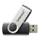 USB atmintinė Intenso Basic Line 16 GB USB 2.0, sidabrinė ir juoda