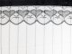 Magnetinis tinklelis nuo uodų durims 100x210 cm, juodas