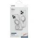 Uniq Swivix skaidrus dėklas su 360 sukama kojele, skirtas iPhone 16 Pro Max