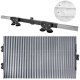 Retractable Car Windshield Sun Shade Auto Front Window Sunshade Curtain Sun Visor, Gray