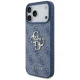 Guess 4G Big Logo dėklas iPhone 17 Pro Max / 18 Pro Max, mėlynas