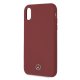 Mercedes dėklas iPhone XR telefonui Silicone Line, raudonas