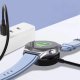Tech-Protect MC03 UltraBoost belaidis įkroviklis, skirtas Samsung Galaxy Watch - Juodas