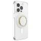 PopSockets Round Luxe Coconut Creme MagSafe telefono laikiklis ir stovas