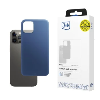 3mk Matt Case dėklas skirtas iPhone 12 Pro Max, matinė mėlyna